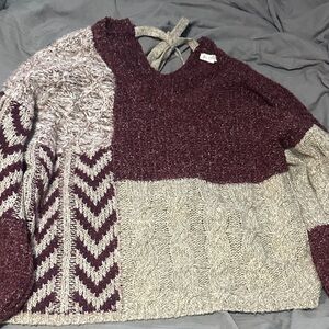 Buckle Sweater brand Blu Pepper